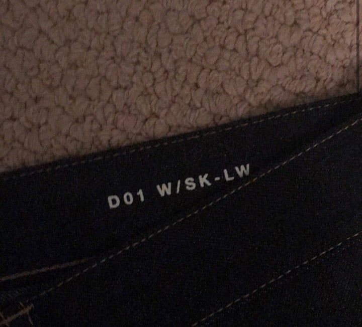 Saint Laurent Paris classic dark blue denim skinny jeans
