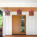 Artificial Faux Hanging Flowers Plants Baskets for Outdoor Spring Summer Decorat