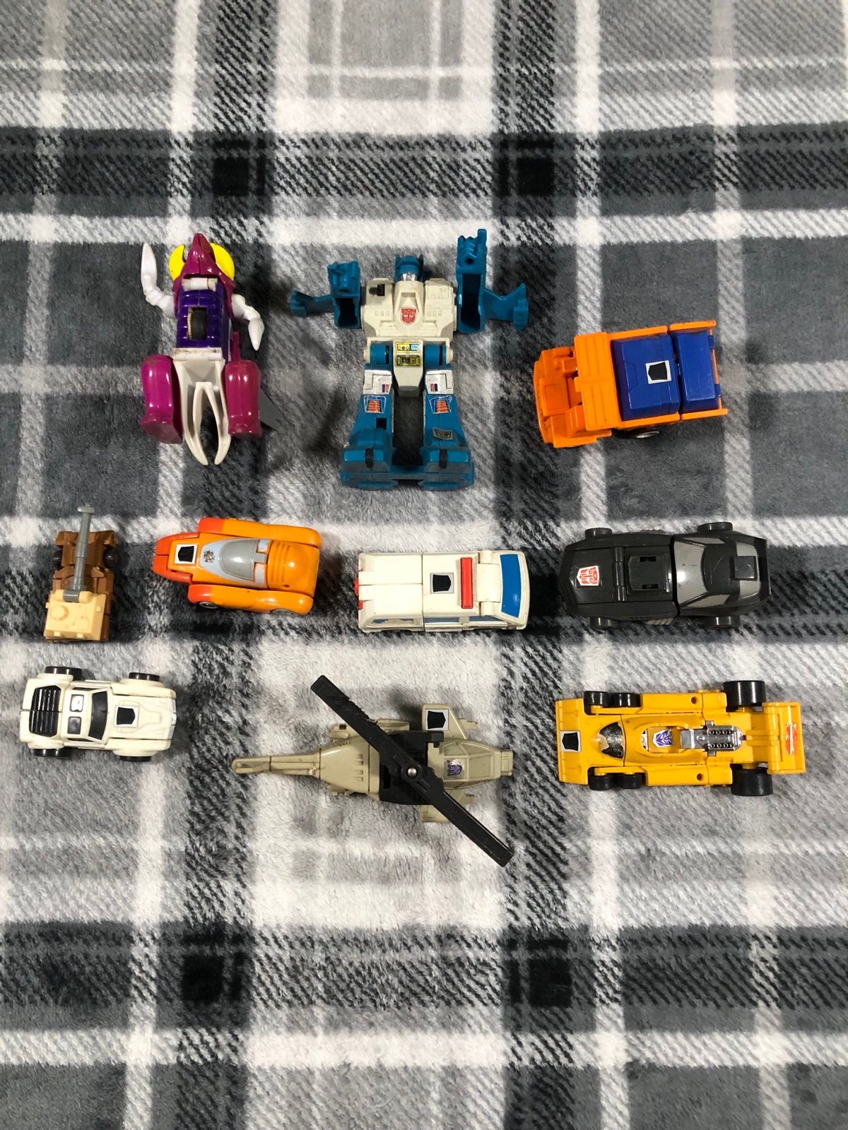 Vintage 80s - Transformers G1 Lot Action Figure Robot Toy