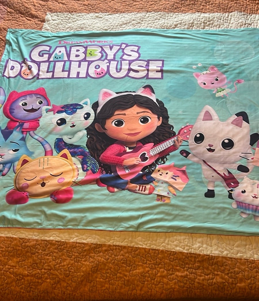 Gabbys dollhouse milk silk blanket