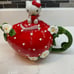 Blue Sky Hello Kitty Strawberry Ceramic Teapot. Smoke And Pet Free Home