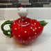 Blue Sky Hello Kitty Strawberry Ceramic Teapot. Smoke And Pet Free Home