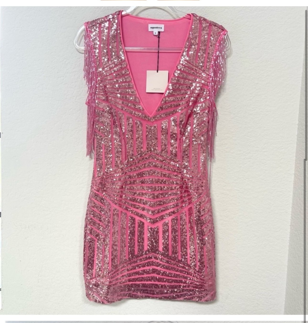 Superdown sequin dress