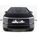 Tesla Cybertruck 2023-2025 Front Mud Grill Cyberbeast Cerberus Decal Graphic