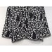 St. John Collection Marie Gray size 2 Knit Sweater Blazer Zip Black White Print
