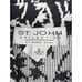 St. John Collection Marie Gray size 2 Knit Sweater Blazer Zip Black White Print