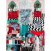 Owl Graphic Print Duvet Cover Full/Queen