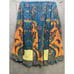 J Peterman Skirt Womens 10 Blue Orange Fairy Boho Hippie Festival Paisley India