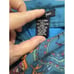 J Peterman Skirt Womens 10 Blue Orange Fairy Boho Hippie Festival Paisley India