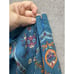 J Peterman Skirt Womens 10 Blue Orange Fairy Boho Hippie Festival Paisley India