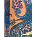 J Peterman Skirt Womens 10 Blue Orange Fairy Boho Hippie Festival Paisley India