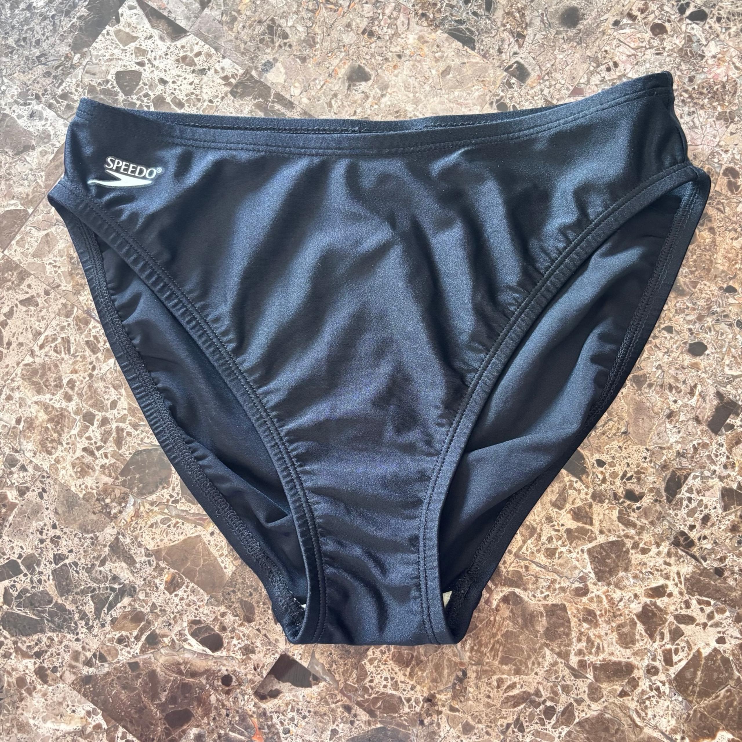 Speedo | Women's Black Bikini Swimsuit Bottom Swim Bathing Suit