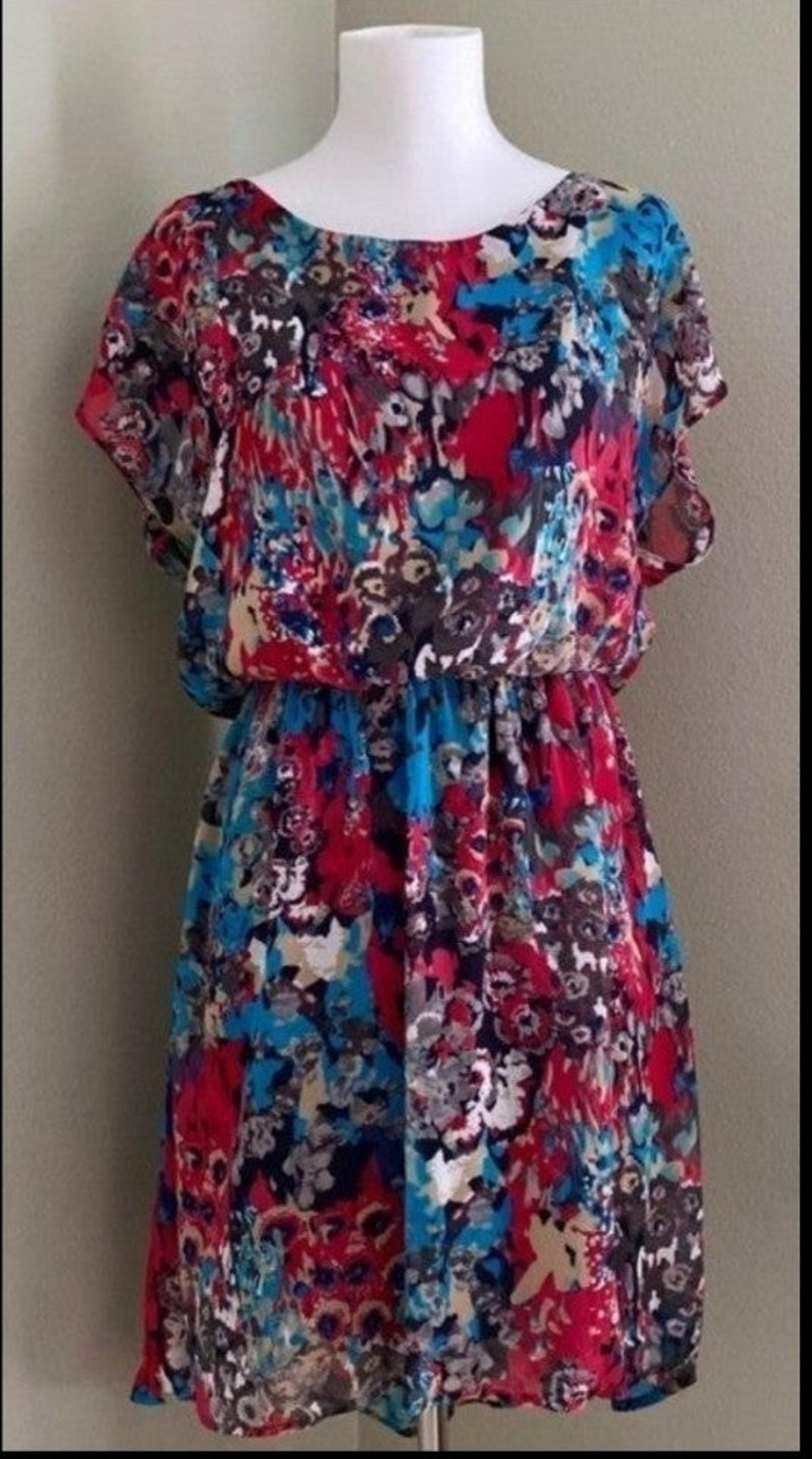 Lush multicolor dress