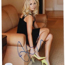 Kaley Cuoco Signed 8x10 Photo (JSA)