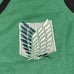 Attack On Titan 2X Cardigan Season 2 Green Black Button Up Unisex