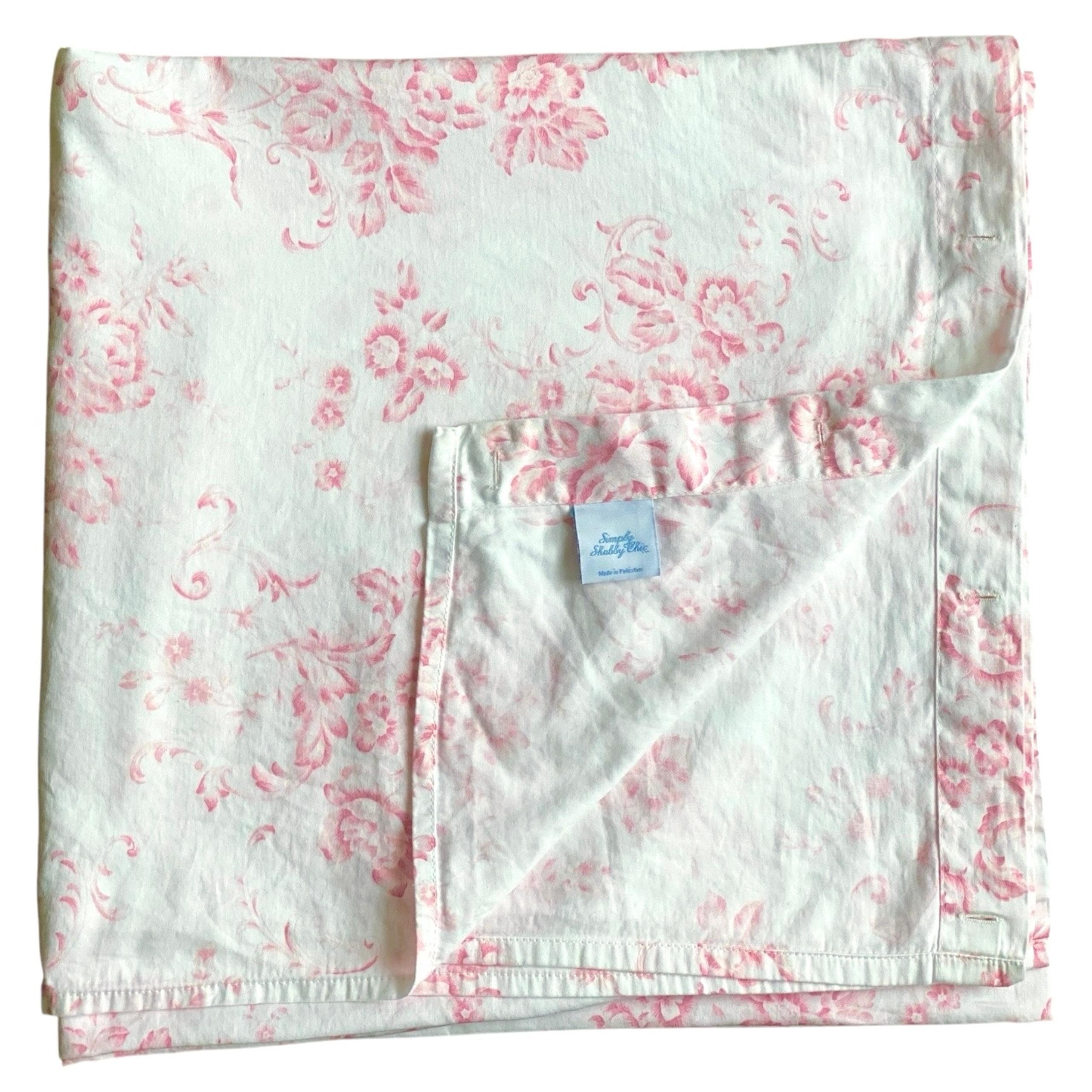 Rachel Ashwell Simply Shabby Chic Shower Curtain Pink Floral Toile