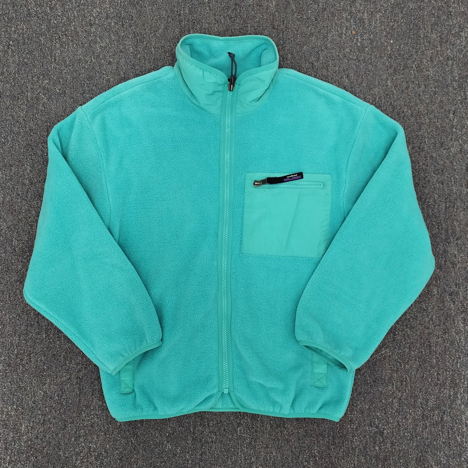 S Patagonia Full Zip Up Women's AQUA Brand New