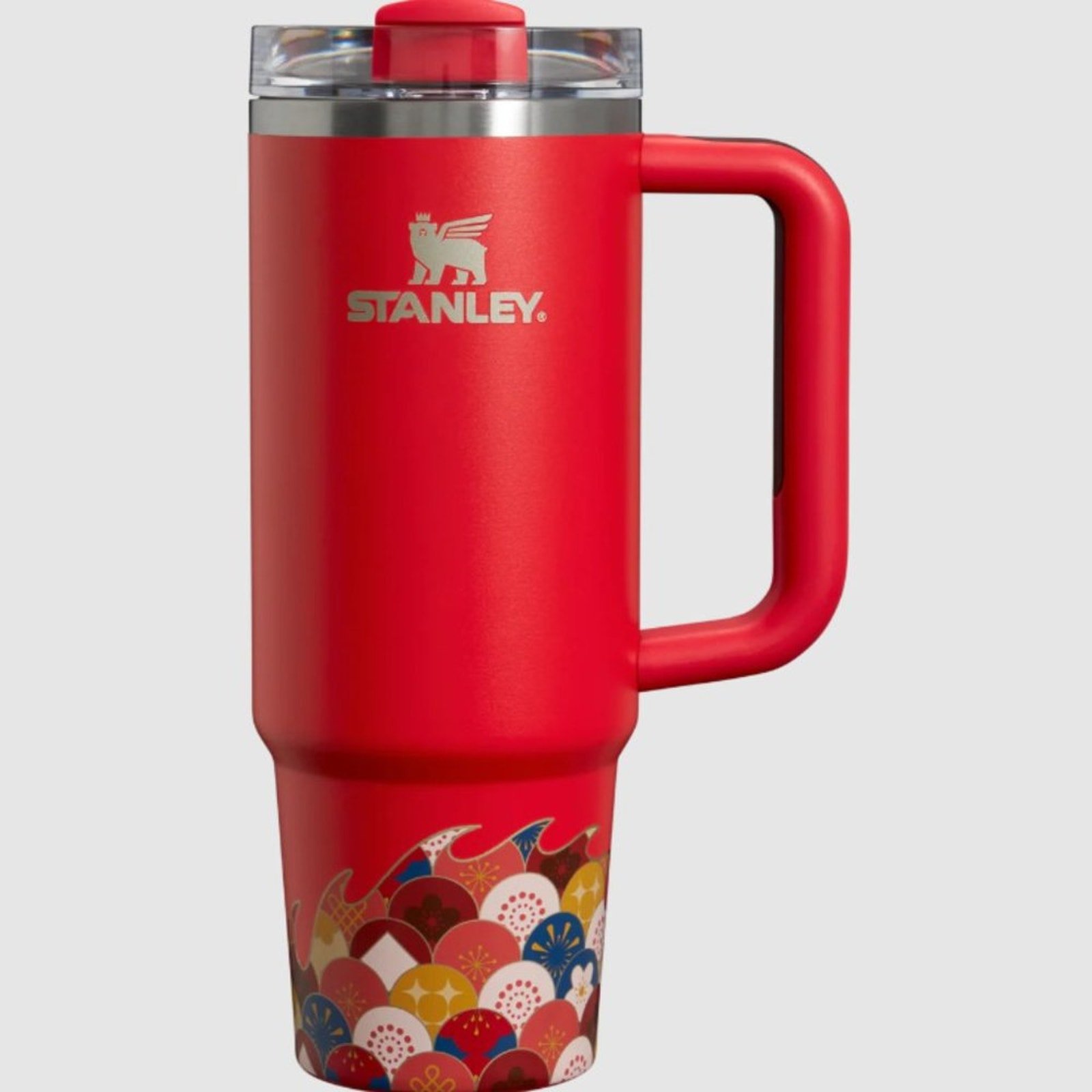 STANLEY LUNAR NEW YEAR LIMITED EDITION QUENCHER H2.0 FLOWSTATE TUMBLER 30 oz red