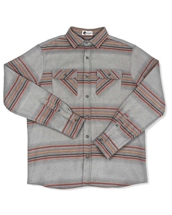 MUSKOX Field Grand Sandstone Heavyweight Button Down Flannel Shirt Size 3XL