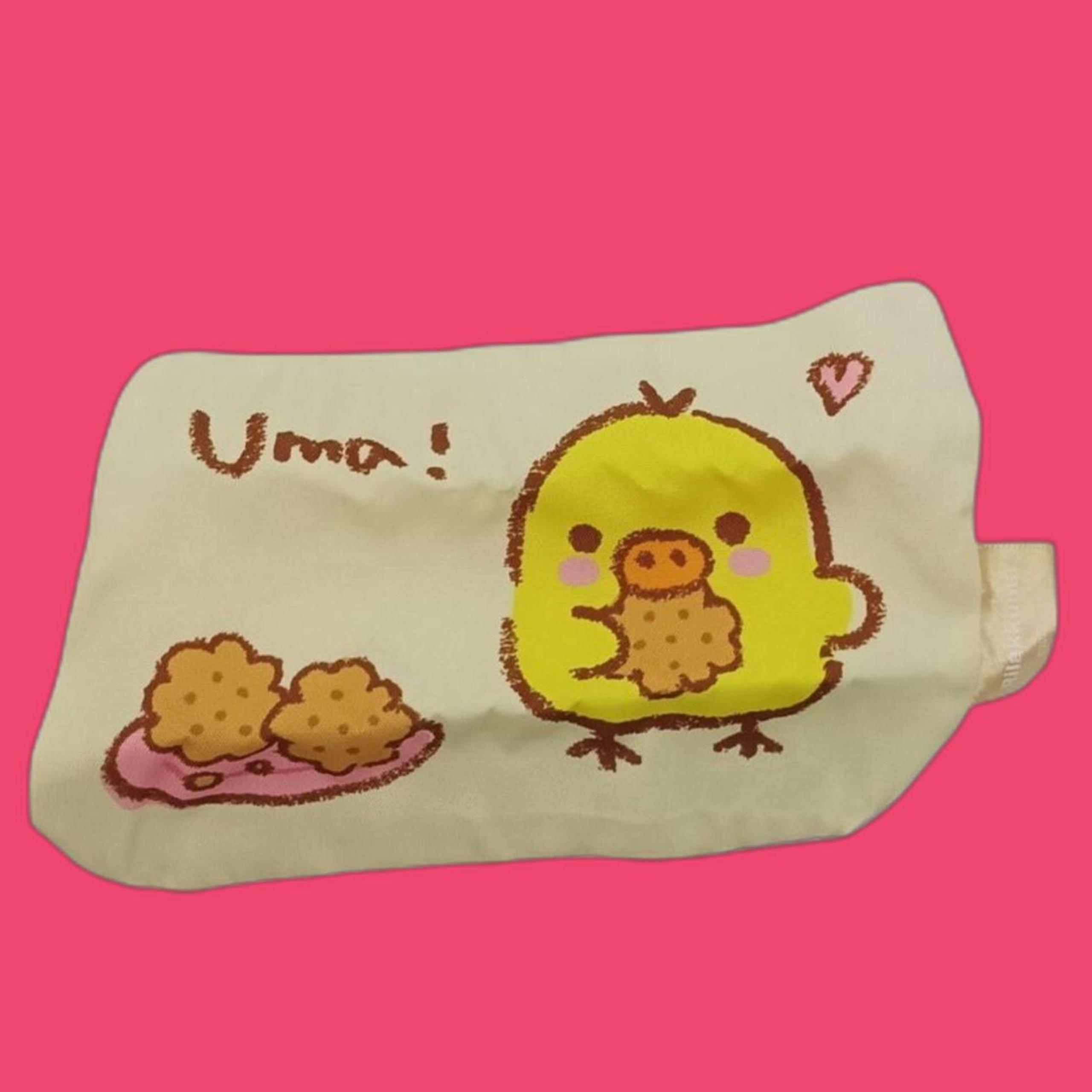 Gachapon Kiiroitori Rilakkuma San-x pouch
