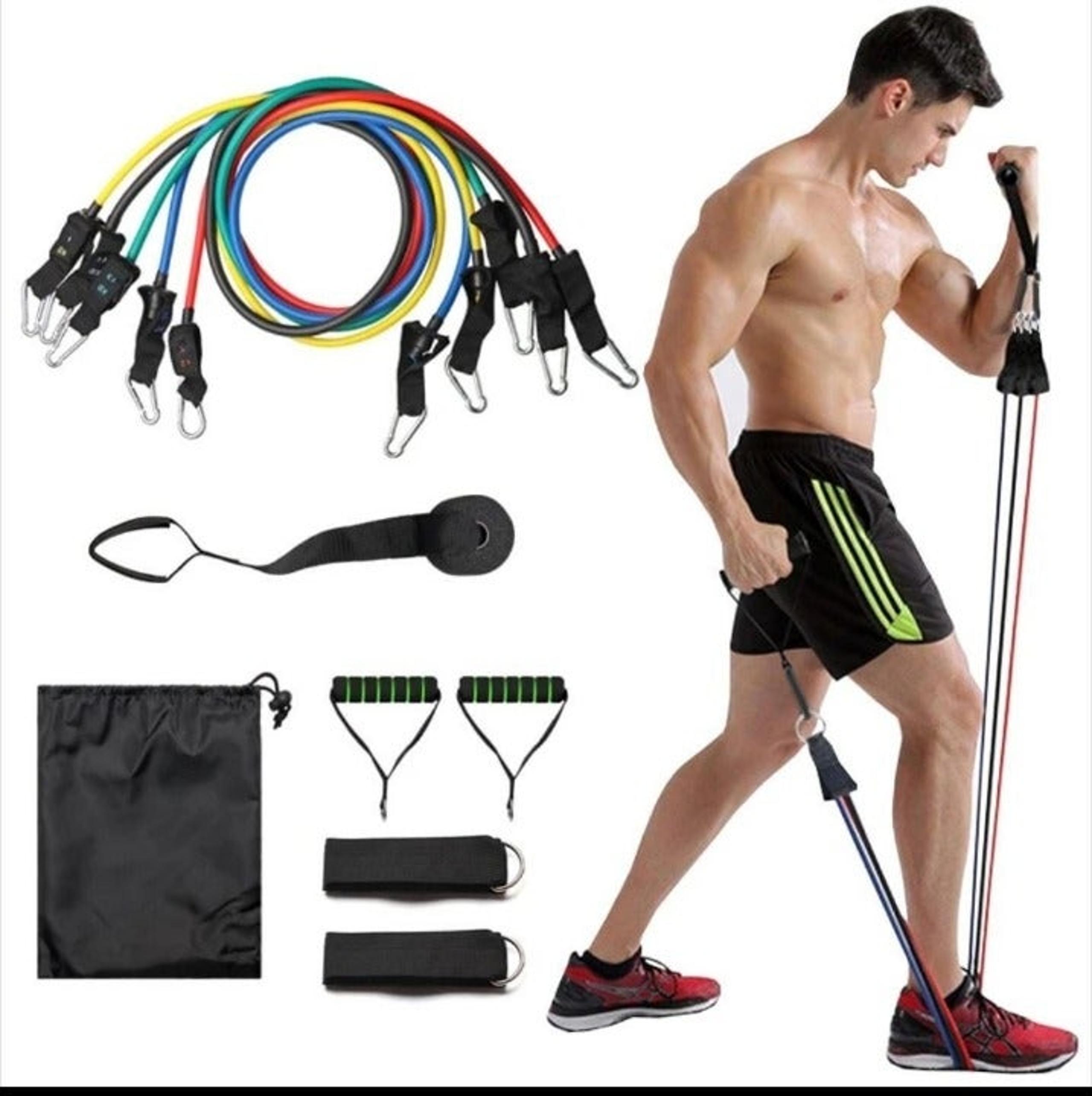 Resistant Bands Set Workout Exercise