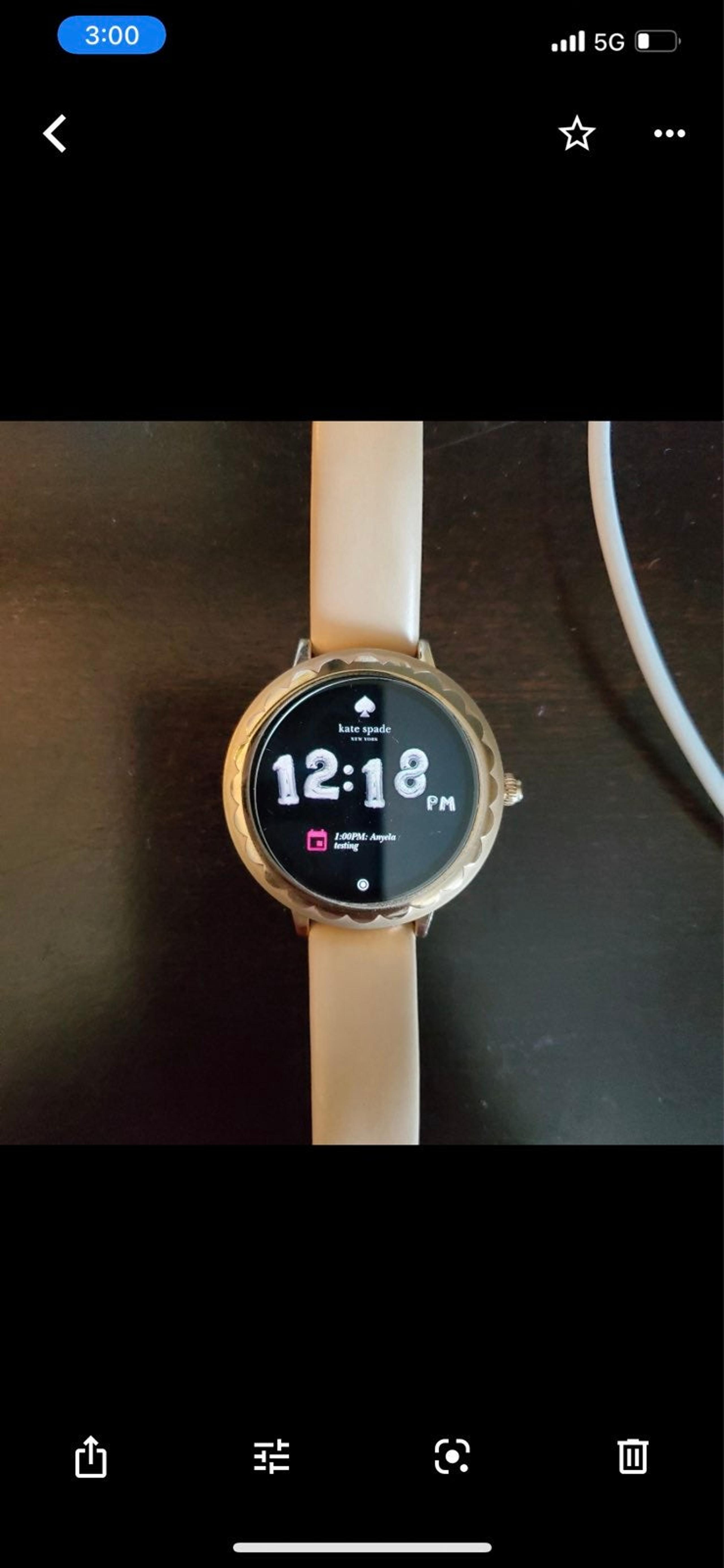 Kate Spade smart watch