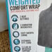 HOMEDICS Weighted Comfort Wrap w/ Vibration & Heat NIB.