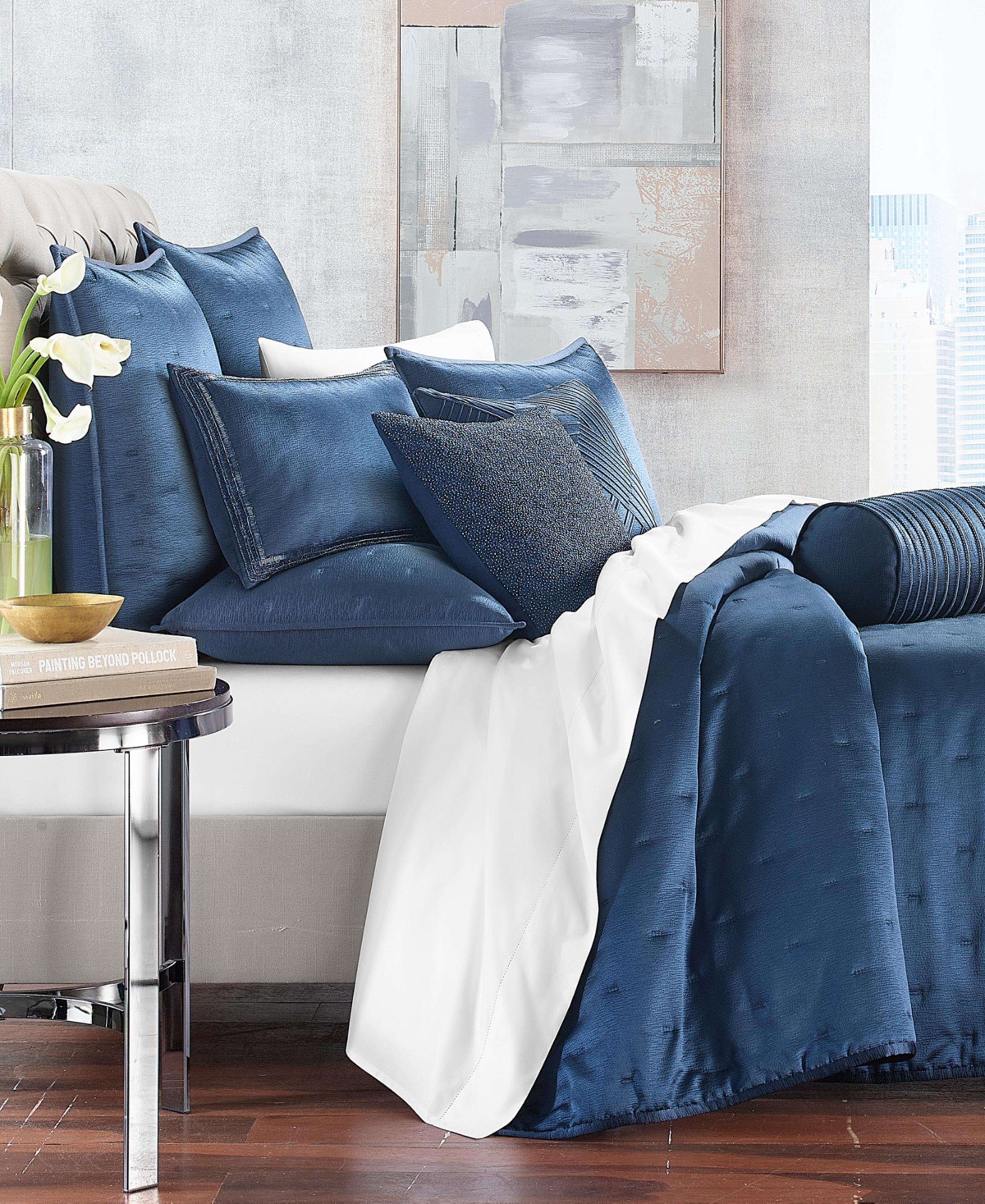 Hotel Collection Navy Euro Sham Set