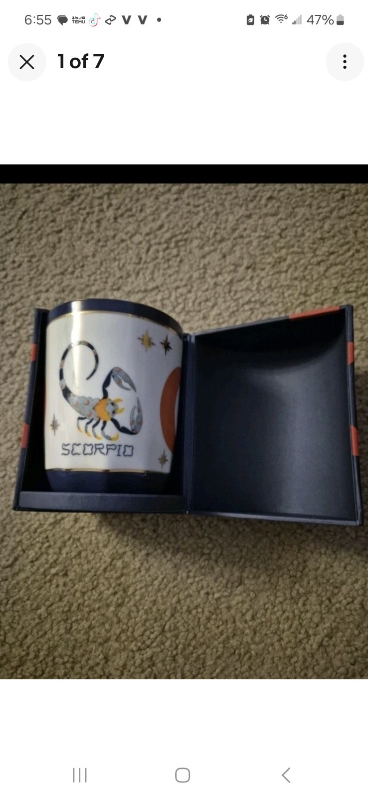 ANTHROPOLOGIE X LOU BENESCH SCORPIO 10-23 11-21 SCENTED CANDLE LIMITED-EDITION