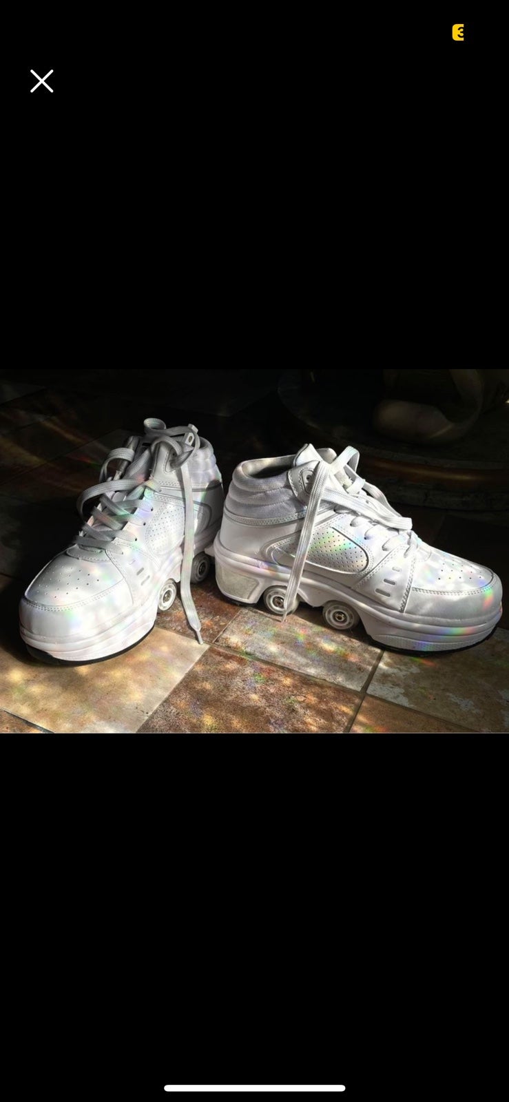 2 in 1 roller skate shoes