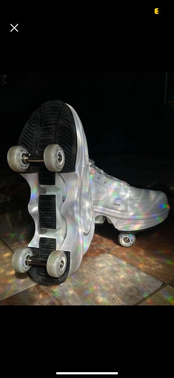 2 in 1 roller skate shoes