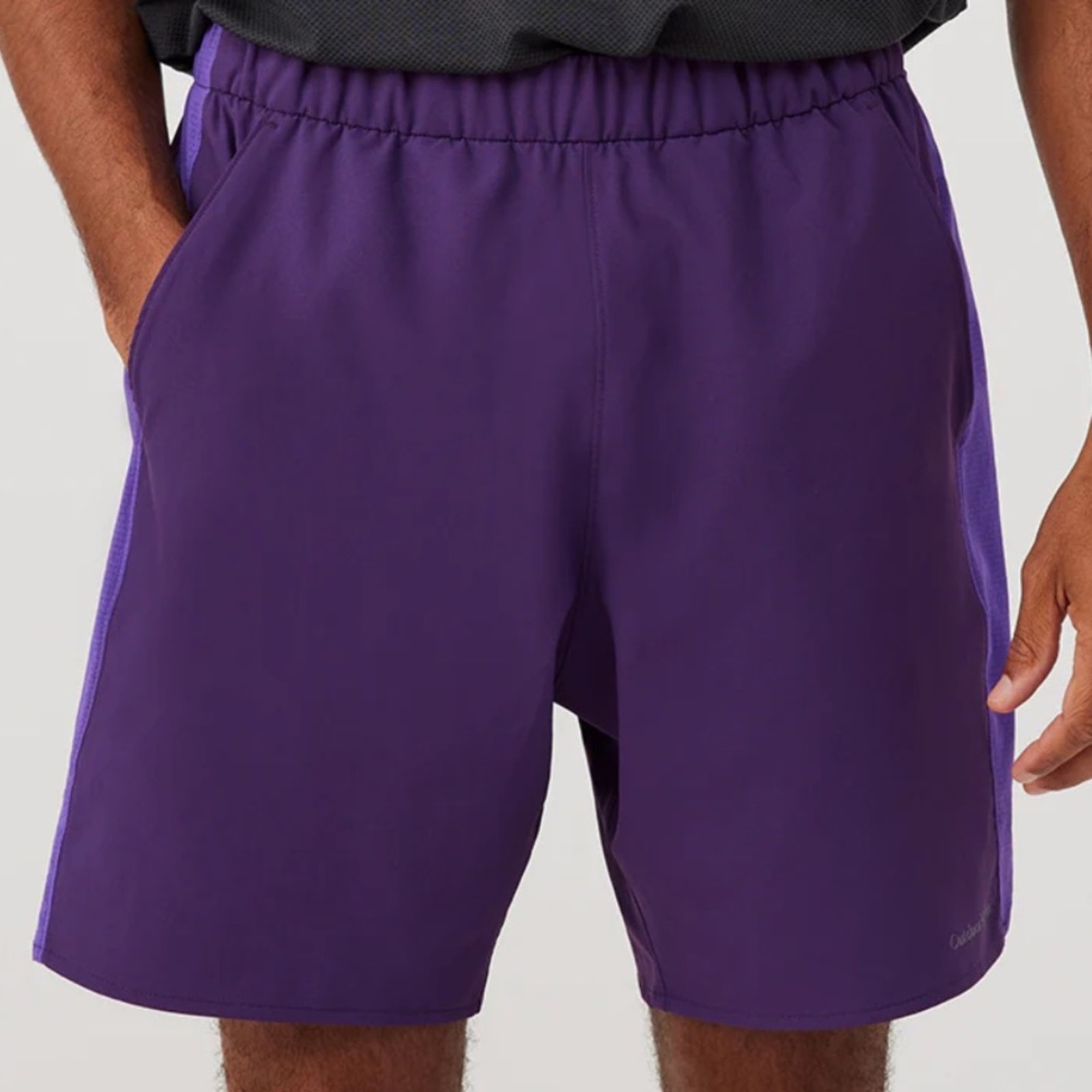 Outdoor Voices High Stride 7 Short with Pockets - Acai Size L