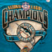 Vintage 1997 Florida Marlins World Series Single Stitch Pro Player T-Shirt NWT