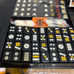 Real-life Mahjong Tile: Dragon, Black Tile