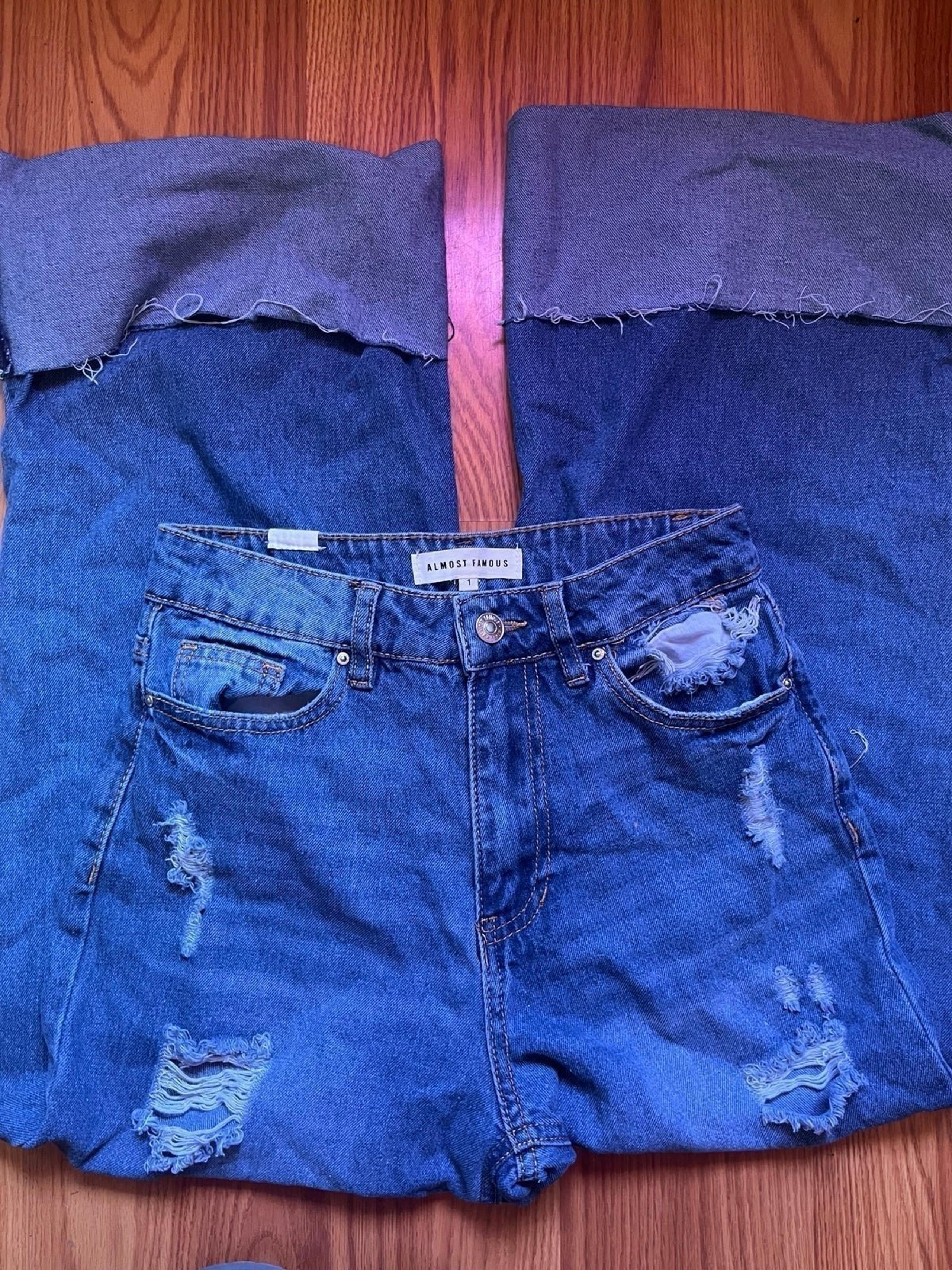 wide leg jeans