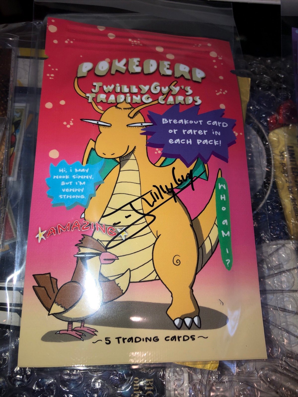 Pokederp pack rare