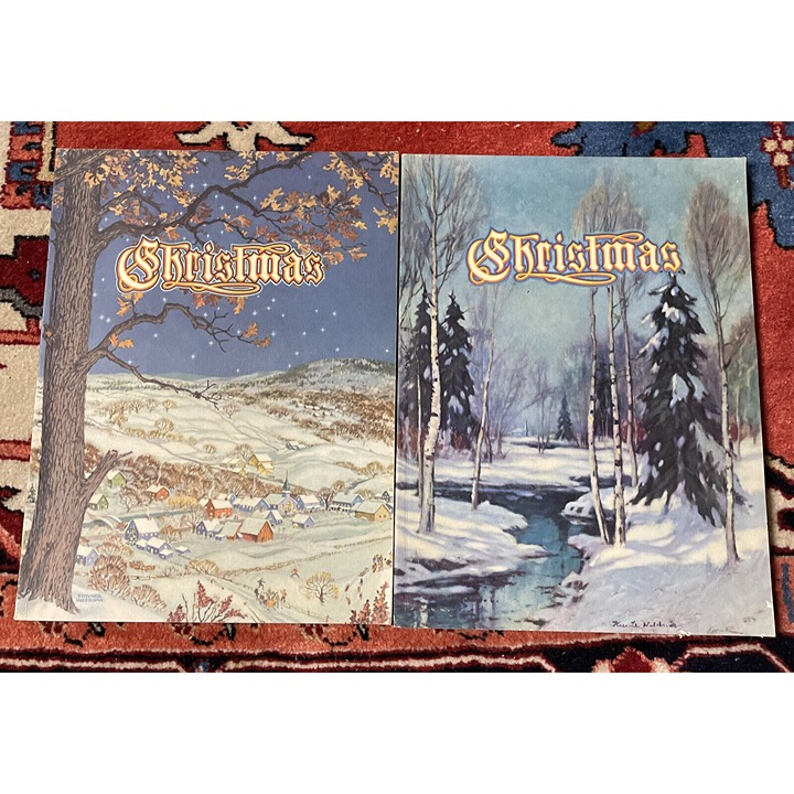 An American Annual of Christmas Literature and Art Augsburg Publishing 1943 & 42