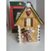 Kurt Adler Gingerbread House Cookie Jar Gumdrops Ceramic Vintage In Original Box