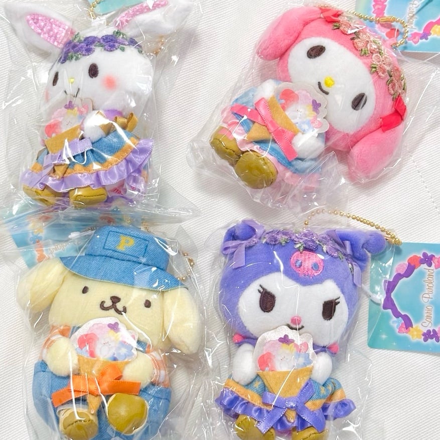 Sanrio Puroland Exclusive Mascot Plush • Bundle