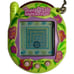 Tamagotchi Connection 2004 Green Tropical Hibiscus Flowers Bandai Tested Works
