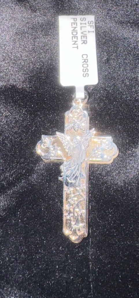 Cross pendent