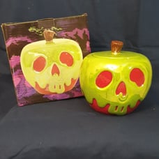 Disney Villains Poison Apple cookie jar