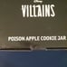 Disney Villains Poison Apple cookie jar