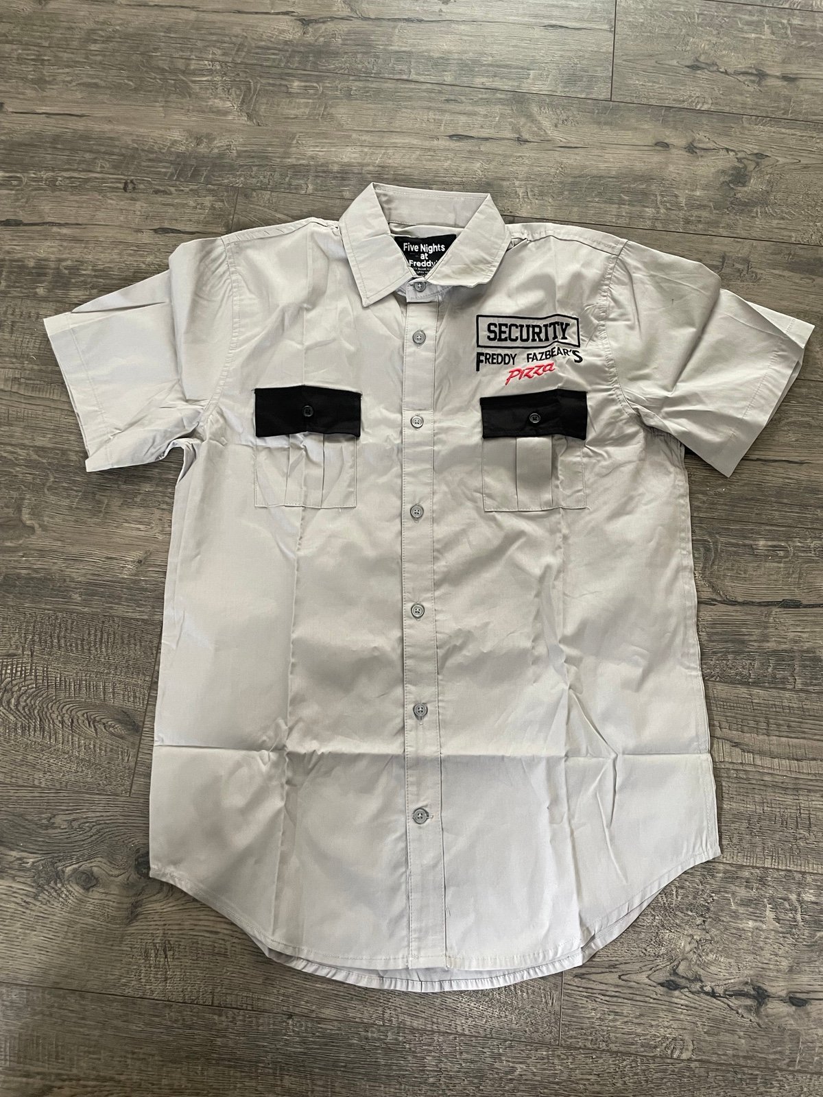 five nights at freddys security shirt men’s small