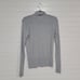 Poetry Silk Cashmere Ribbed Knit Roll Neck Turtleneck Sweater Size 12 Mint Green