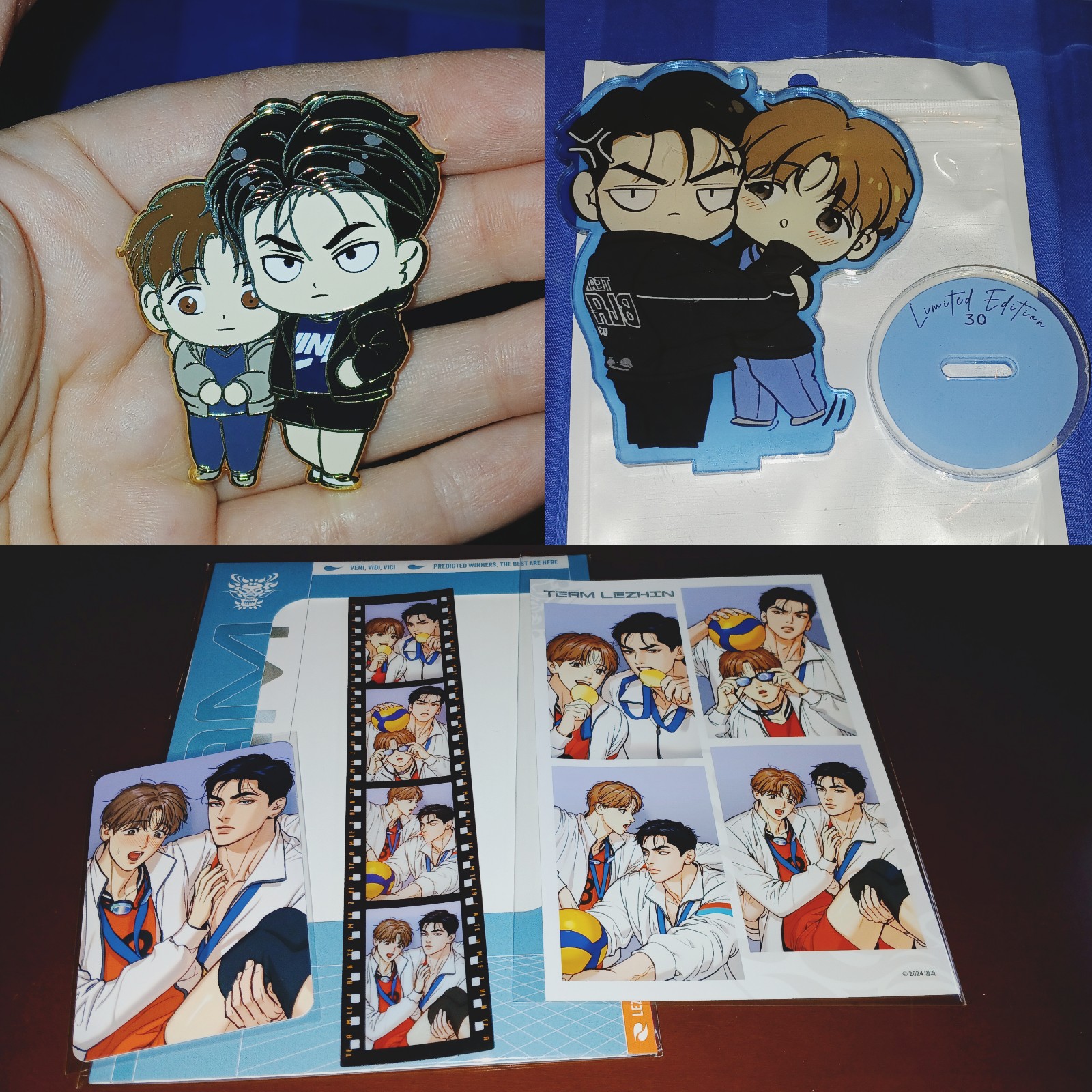 Jinx BL Manwha Merch Bundle Set