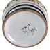 Ceramic Apothecary Jar with Lid Vintage Made in Italy Tinotur Aloes