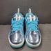 Women's Sz 6 Metallic Heelys Split Chrom