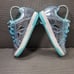 Women's Sz 6 Metallic Heelys Split Chrom