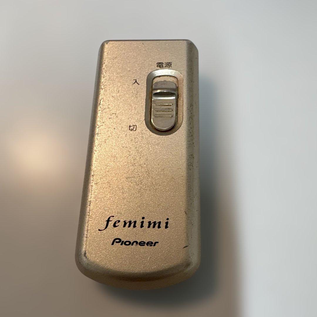 Used Pioneer femimi hearing aid, included.